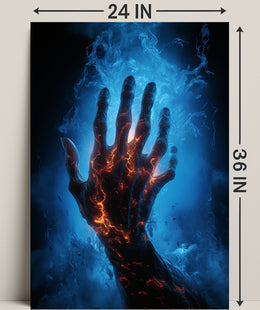 Elemental Hand Poster
