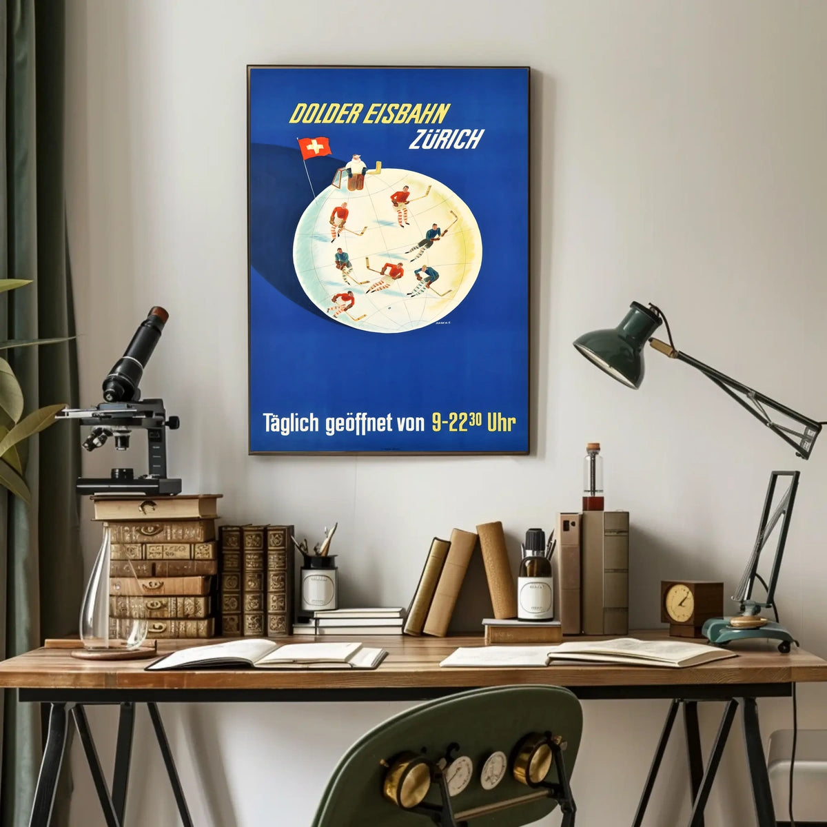Dolder Eisbaan Zürich Poster