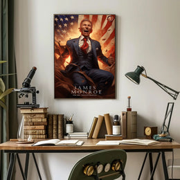 James Monroe: A Patriotic Legacy Poster