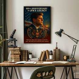 John F. Kennedy 35Th President Poster