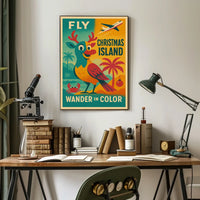 Fly to Christmas Island Poster