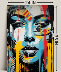 Vibrant Expression Poster