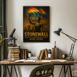 Stonewall Monument To The 1969 Lgbtq Poster