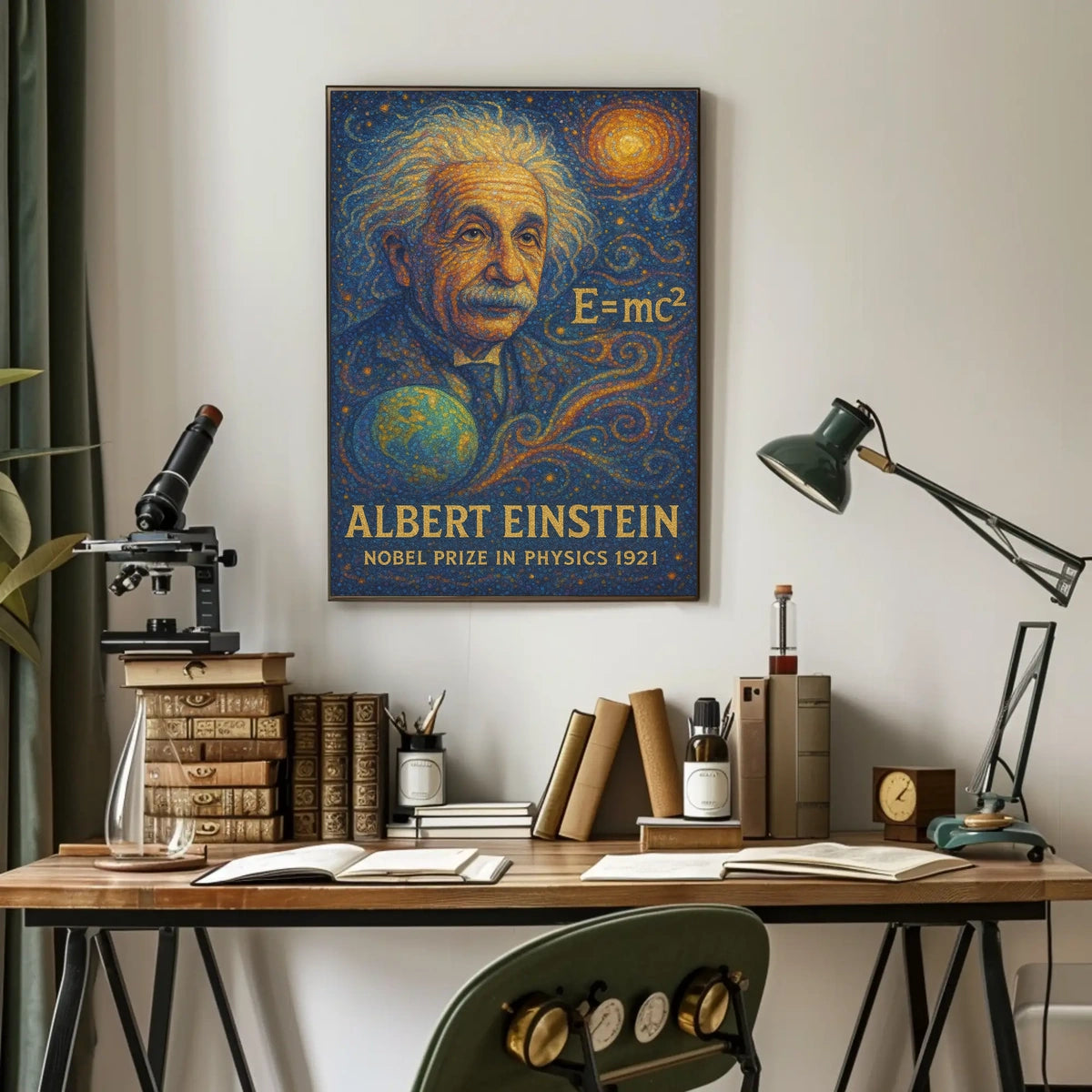 Albert Einstein Nobel Laureate Poster