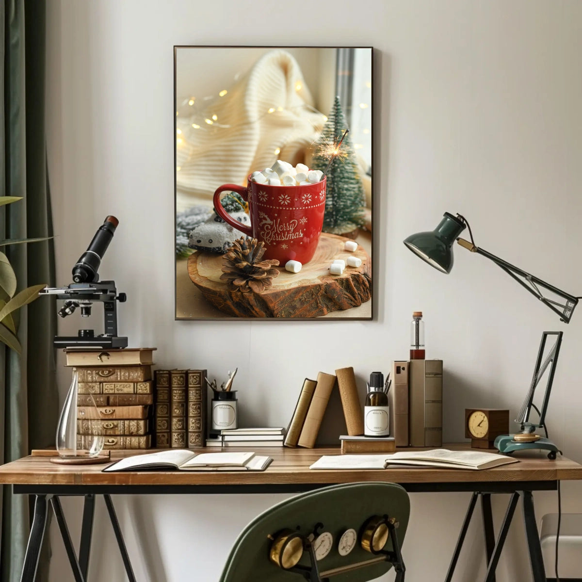 Cozy Christmas Cheer Poster