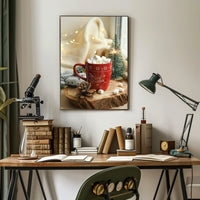 Cozy Christmas Cheer Poster