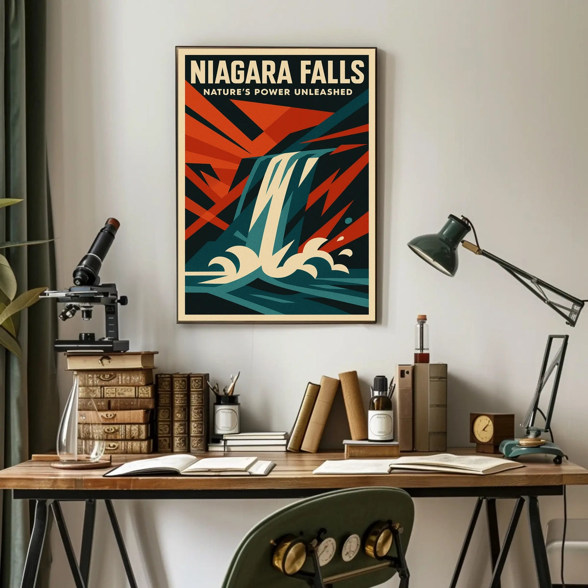 Niagara Falls NatureS Power Unleashed Poster