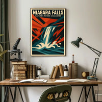 Niagara Falls NatureS Power Unleashed Poster