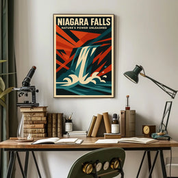 Niagara Falls NatureS Power Unleashed Poster