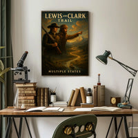 Lewis And Clark Trail Poster