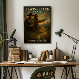 Lewis And Clark Trail Poster