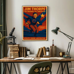 Jim Thorpe Celebrating an All-American Legend Poster