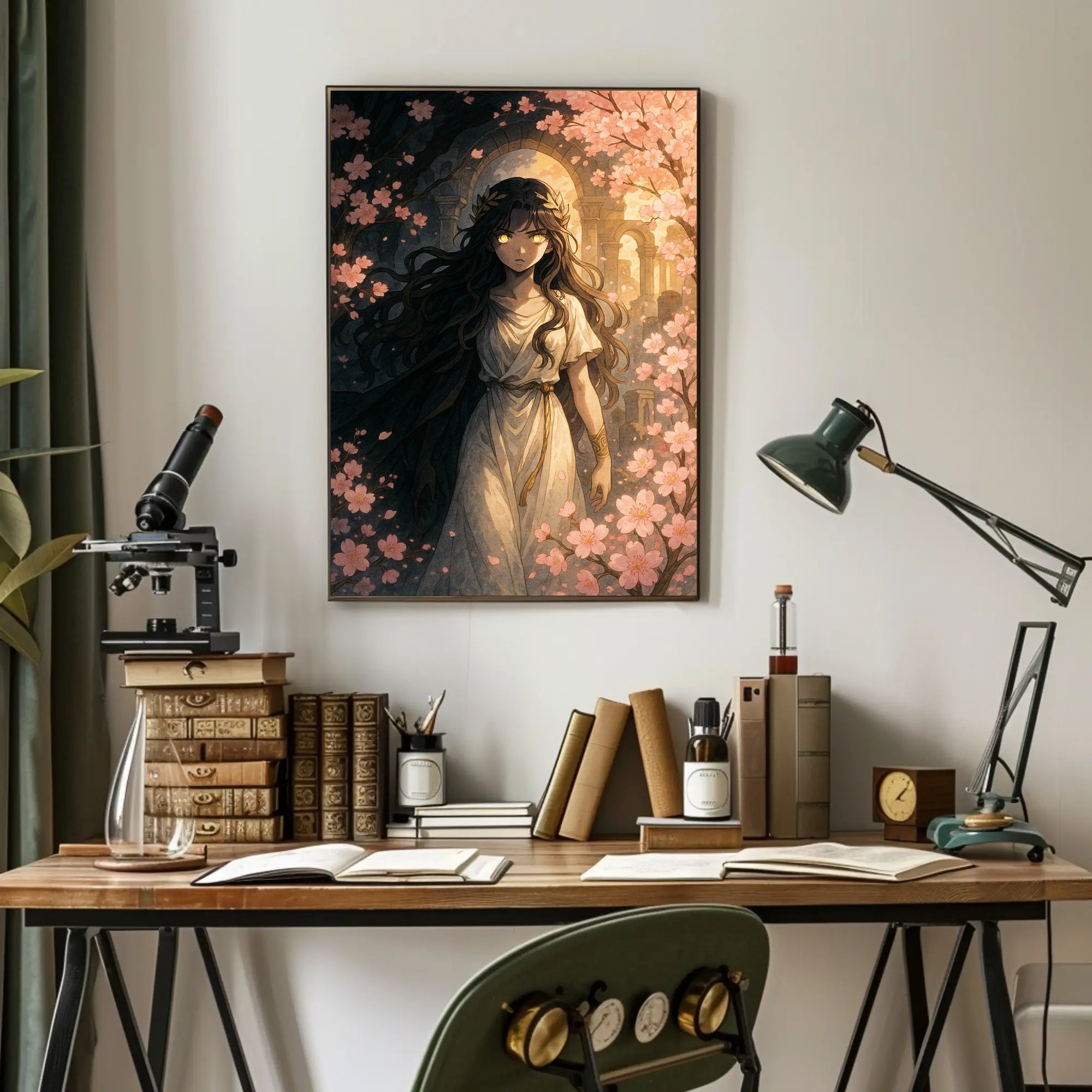 Mystical Greco-Roman Ethereal Character Fantasy or Mythology Poster