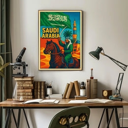 Saudi Arabia Heritage Poster