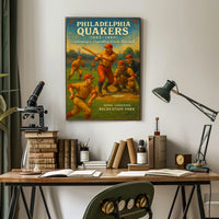 Philadelphia Quakers Celebrating A Poster