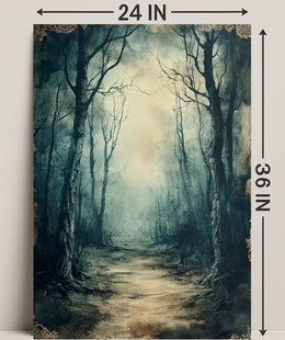 Enchanted Forest Path Poster