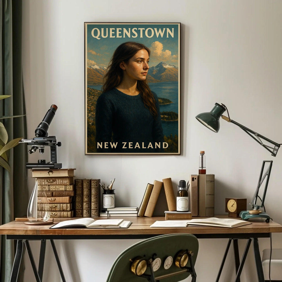Queenstown, New Zealand Poster