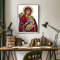 Christian Mother Mary Poster