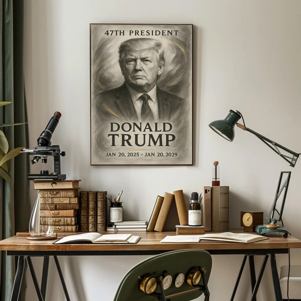 Donald Trump 47th President Poster