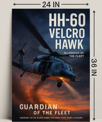 HH-60 Velcro Hawk Poster PosterGoat