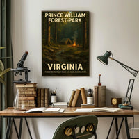 Prince William Forest Park Virginia Poster