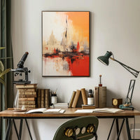 Dynamic Urban Exploration Art Poster - Abstract, Artistic Poster