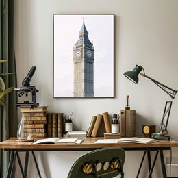 Iconic Landmark Illustration Poster PosterGoat