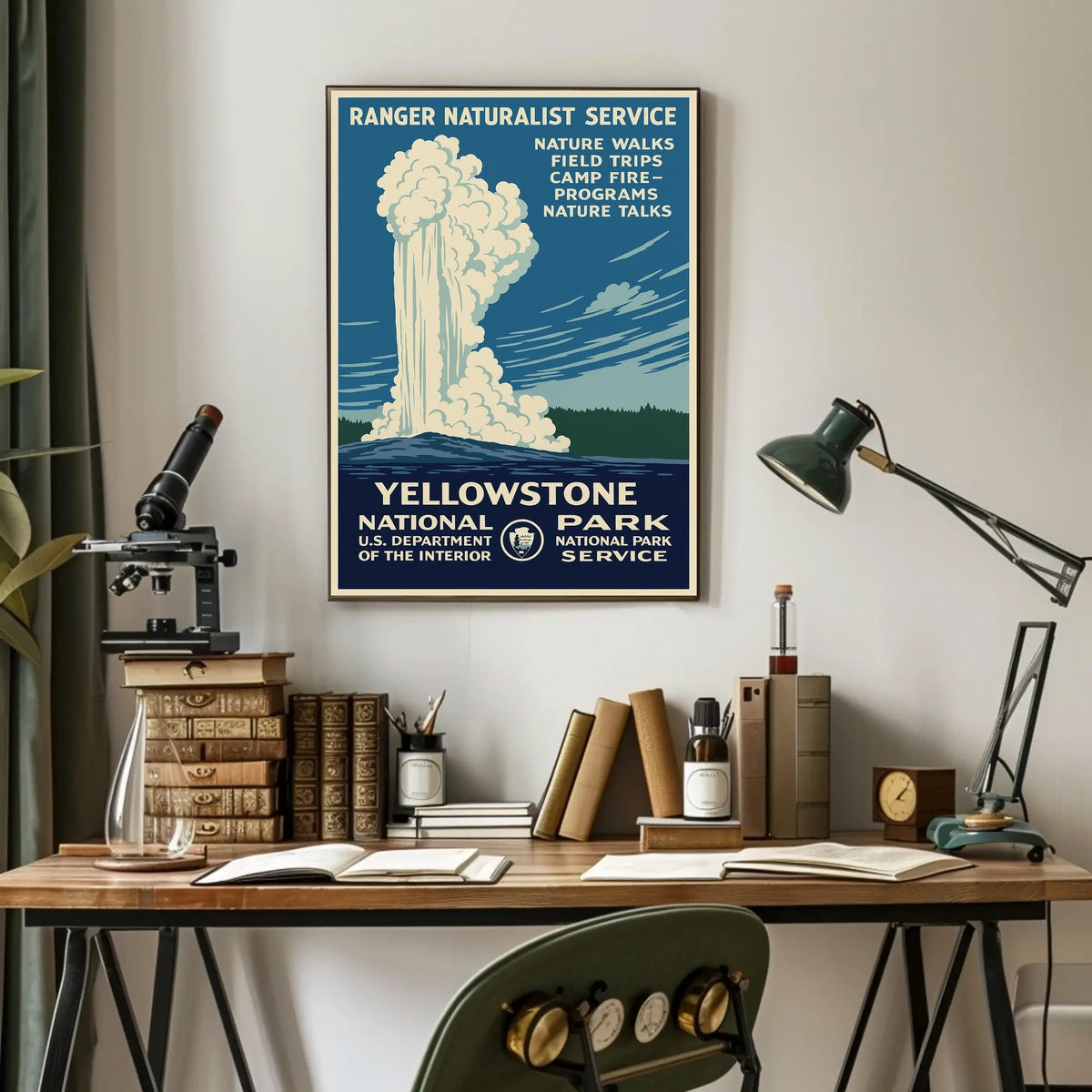 Yellowstone National Park Poster
