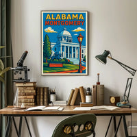 Alabama Montgomery Poster