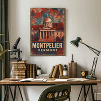 Montpelier, Vermont Poster