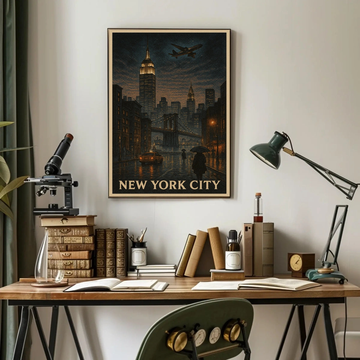 New York City Skyline Poster