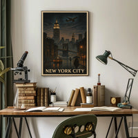 New York City Skyline Poster