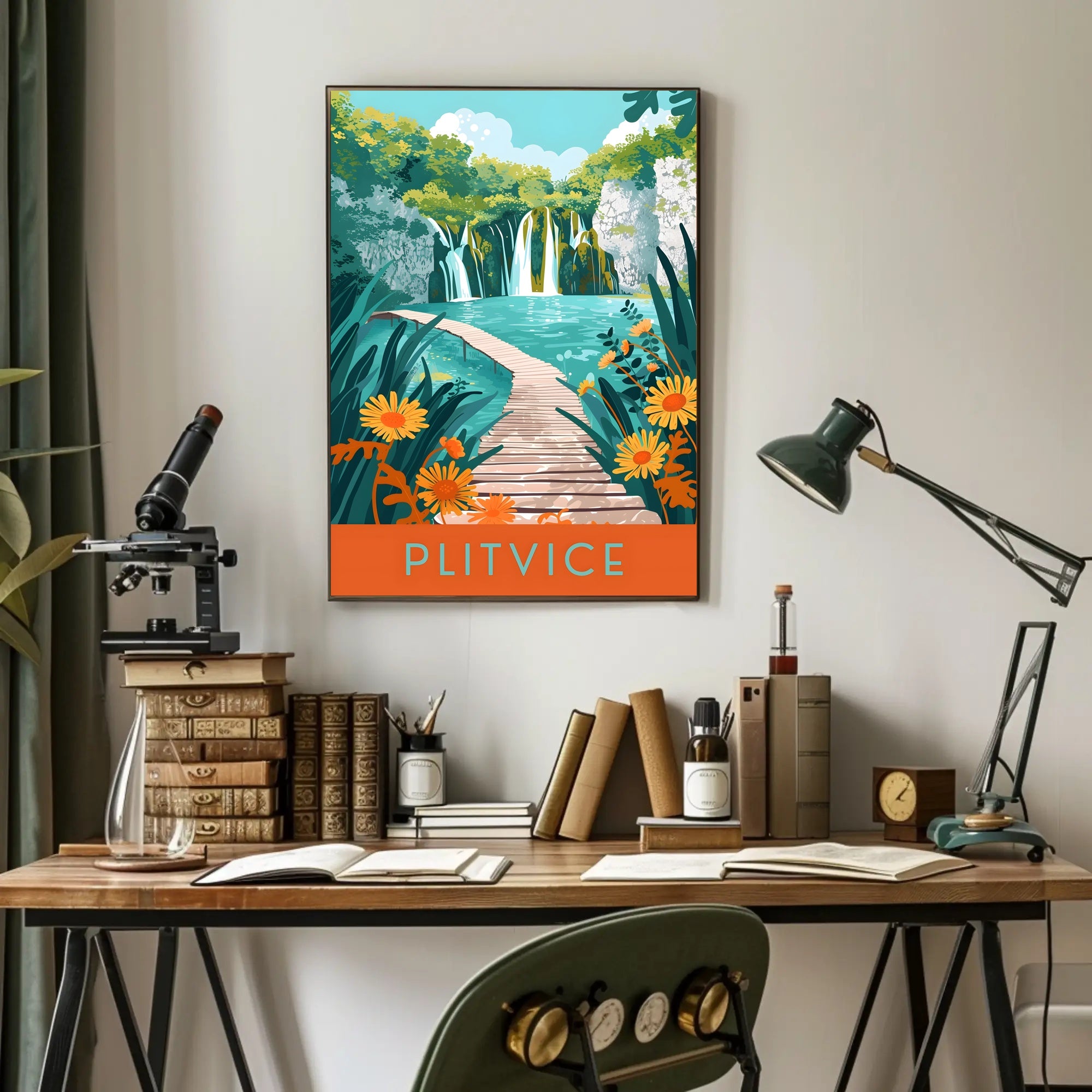 Plitvice National Park Poster