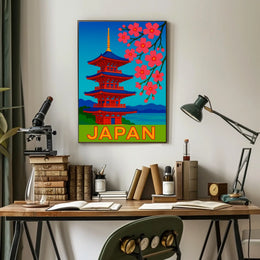 Japan Cultural Harmony Poster