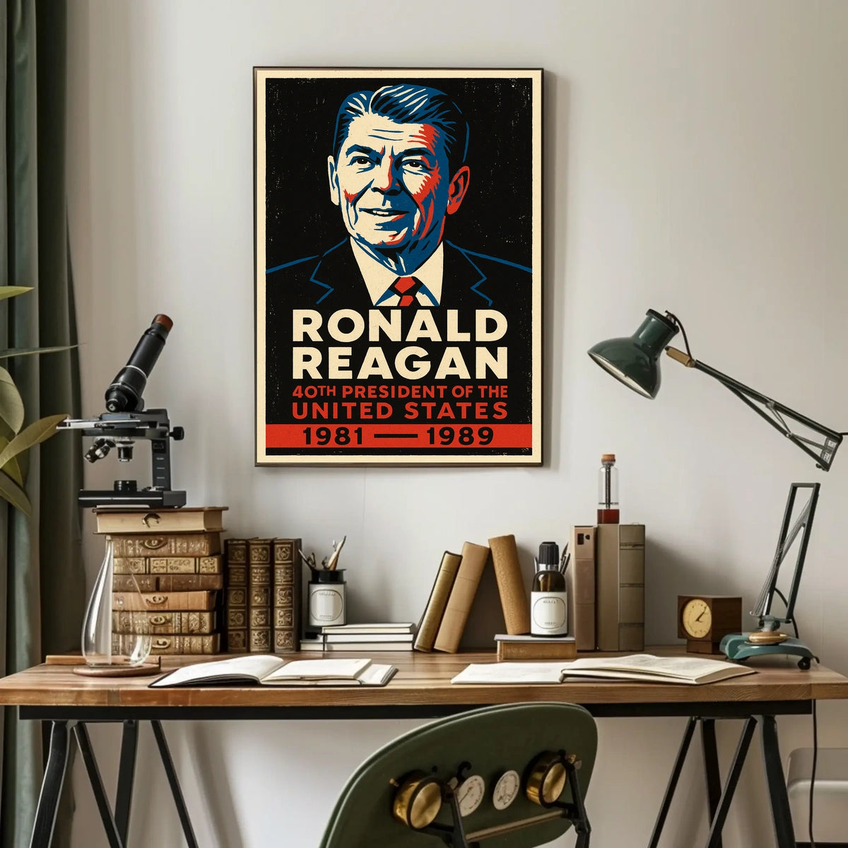 Ronald Reagan 40Th President Poster