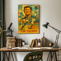 Jim Thorpe Athletic Legend Poster
