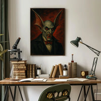 Vampire Horror Art Poster for Fantasy or Mythology Poster