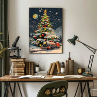 Christmas Train Wonderland Poster