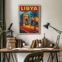 Libya Travel Poster