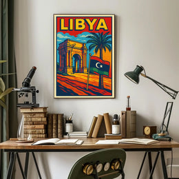 Libya Travel Poster