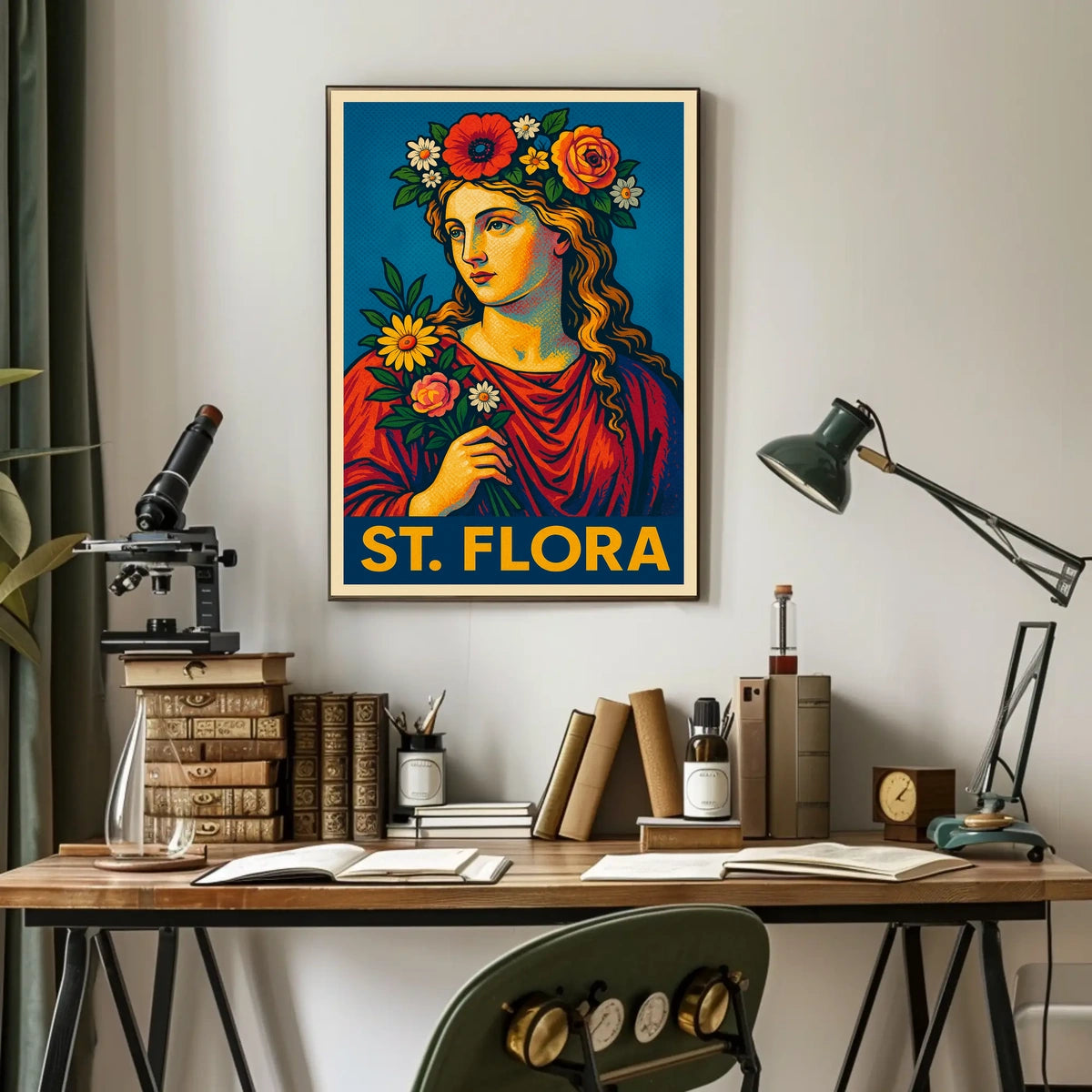 St. Flora Poster
