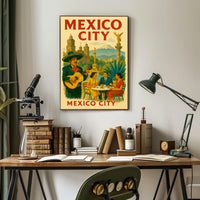 Vibrant Mexico City Poster