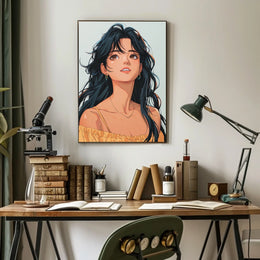 Radiant Portrait Poster