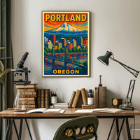 Portland, Oregon Poster