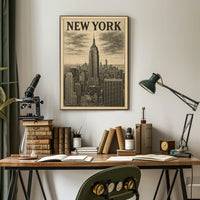 New York Skyline Poster