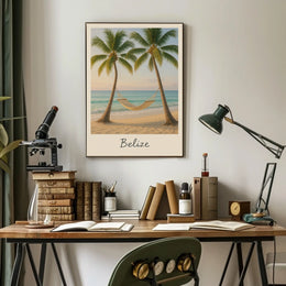 Belize Beach Getaway Poster