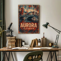 Aurora, Illinois Poster