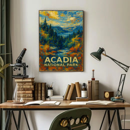 Acadia National Park Poster