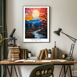 Mount Fuji Japan Poster