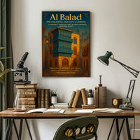 Al Balad The Colorful Old City Of Poster